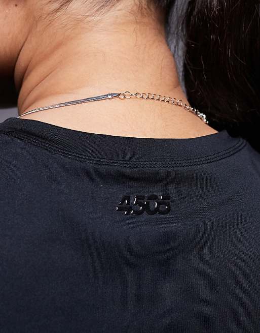 4505 Curve Icon Active Quick Dry Performance T-shirt In Black