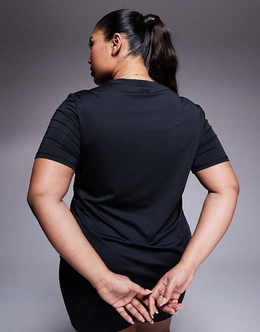 4505 Curve Icon Active Quick Dry Performance T-shirt In Black