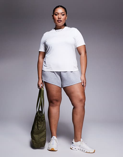 4505 Curve Icon active quick dry performance t-shirt in white