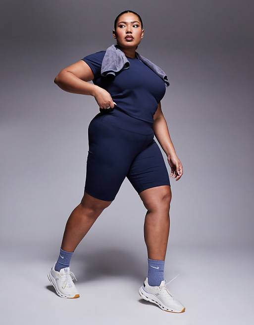 4505 Curve Icon Soft Touch Yoga Set In Midnight Navy