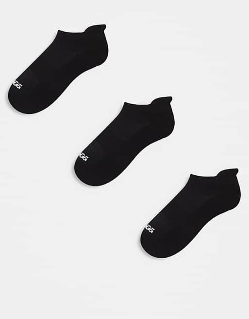 4505 Icon 3 pack quick dry trainer sport socks in black