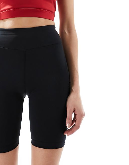4505 Icon 8 Inch Legging Short With Bum Sculpt Detail In Black