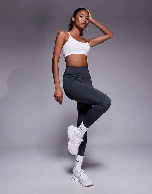 4505 Icon Active Bum Sculpt High Waist Gym Legging With Inner Pocket In Iron Grey