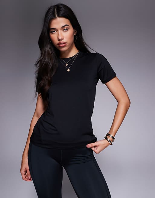 4505 Icon Active Quick Dry Performance T-shirt In Black