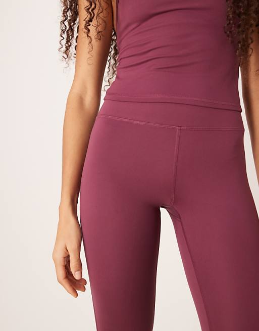4505 Icon Soft Touch High Waist Yoga Legging In Mulberry