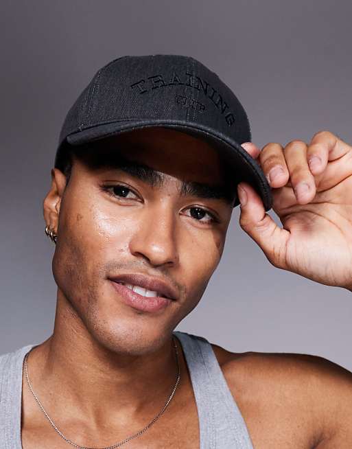 4505 Lifting Training Graphic Cap In Washed Black