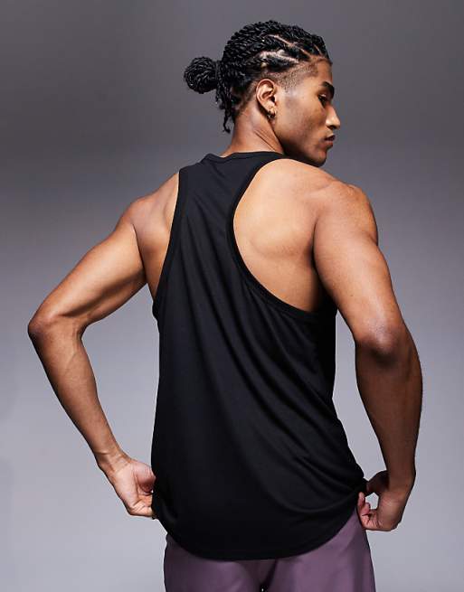 4505 Quick Dry Mesh Running Vest In Black
