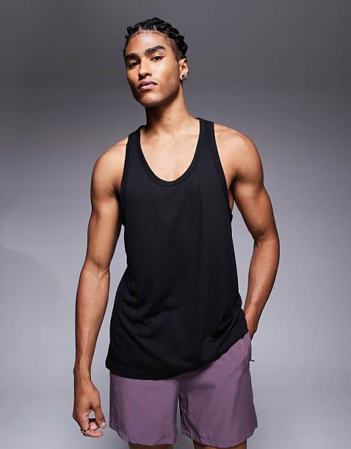4505 quick dry mesh running vest in black