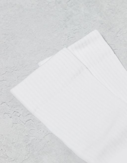 4505 Quick Dry Running Socks With Arch Support 3 Pack In White