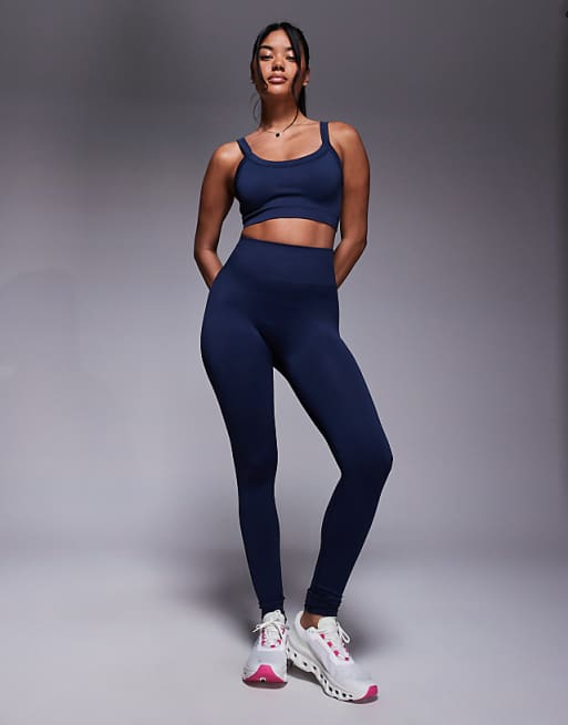 4505 seamless sculpting gym set in navy ink
