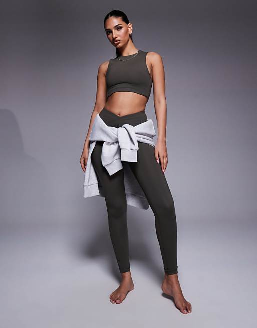 4505 soft touch co-ord in dark olive