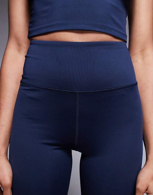 4505 Tall Icon Active Bum Sculpt High Waist Gym Legging With Inner Pocket In Navy Ink