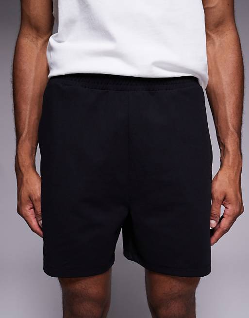 4505 Yoga Soft Touch 5 Inch Training Short With Zip Pockets In Black