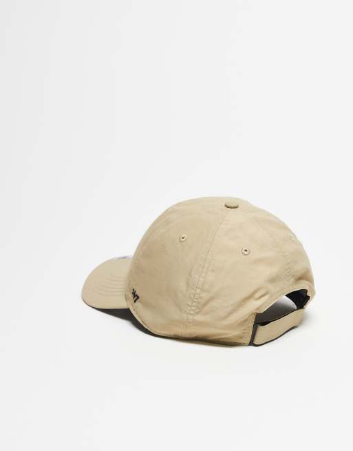 47 Brand LA Dodgers Relaxed Clean Up Cap In Beige