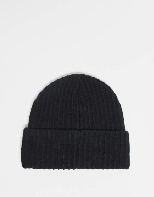 47 Brand LA Dodgers Ribbed Cuff Knit Beanie In Black