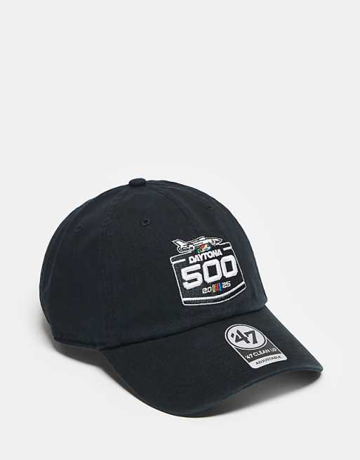 47 Brand Nascar logo cap in washed black