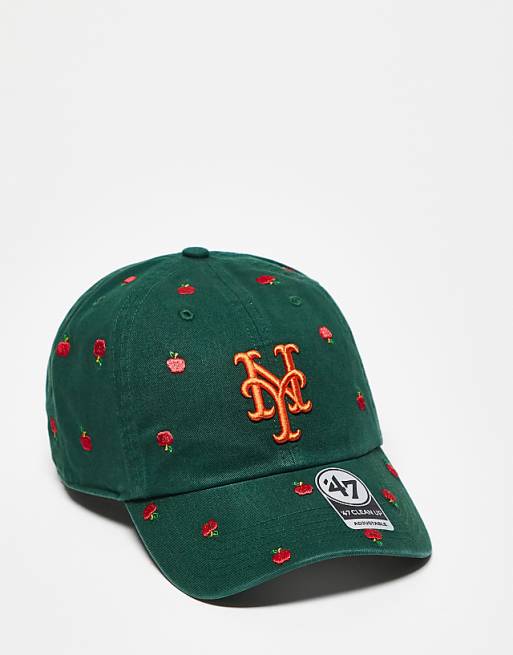 47 Brand NY Mets confetti clean up cap in green multi