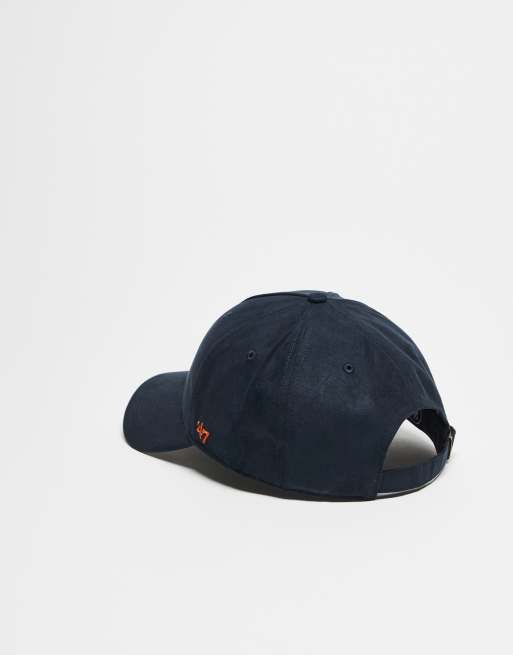 47 Brand NY Mets Suede Mvp Cap In Navy