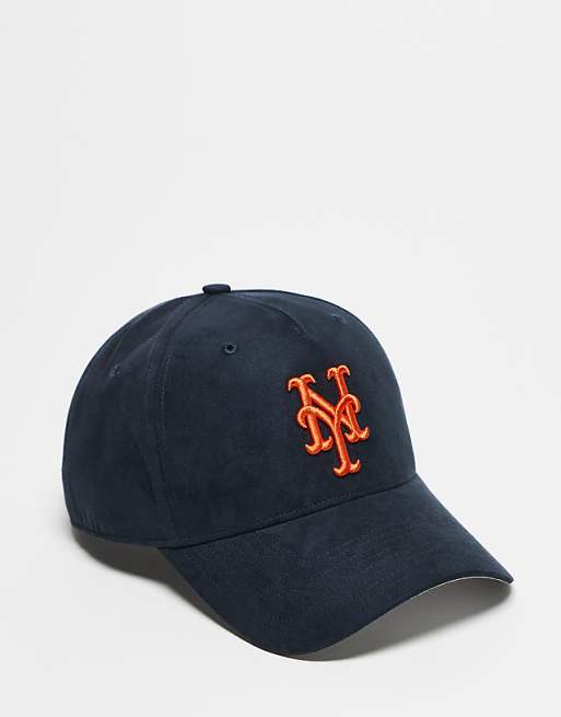47 Brand NY Mets suede mvp cap in navy