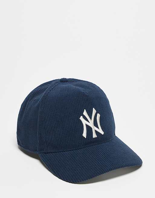 47 Brand NY Yankees hitch courdroy cap in navy