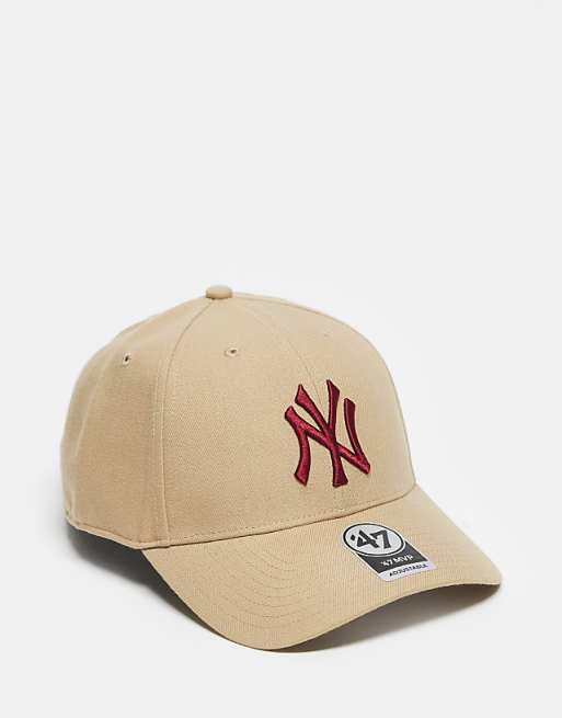 47 Brand NY Yankees mvp cap in beige