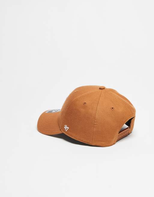 47 Brand NY Yankees Mvp Cap In Deep Orange