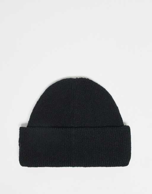 47 Brand NY Yankees Ribbed Cuff Knit Beanie In Black
