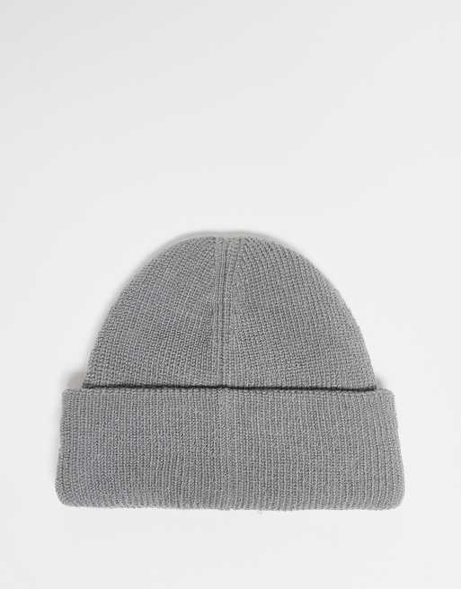 47 Brand NY Yankees Ribbed Cuff Knit Beanie In Grey