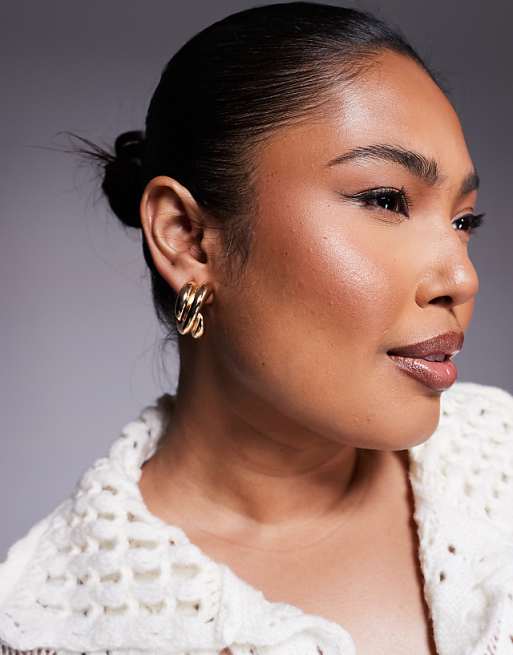 8 Other Reasons hoop earrings in gold