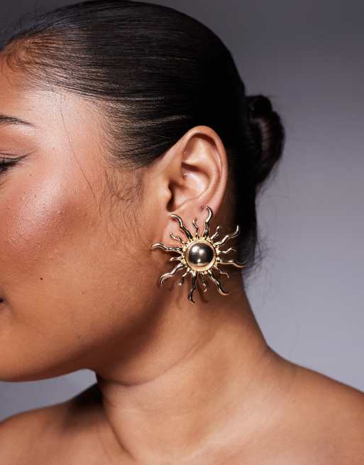 8 Other Reasons Sun Earrings In Gold