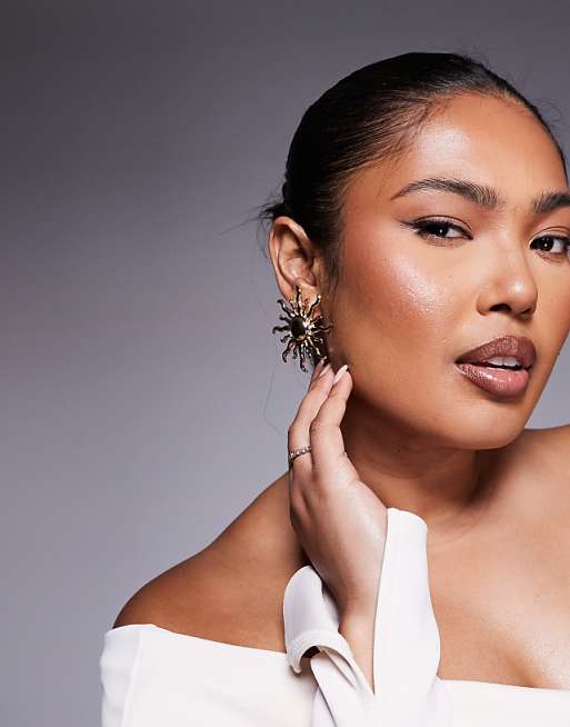 8 Other Reasons sun earrings in gold