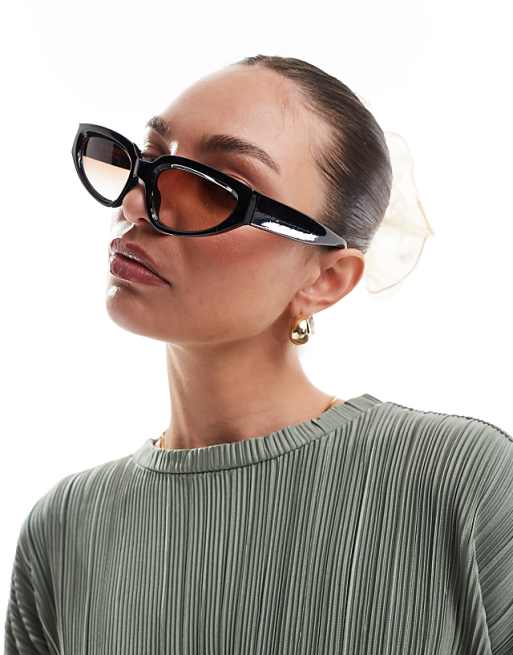 A.Kjaerbede Ella cateye sunglasses in demi blue
