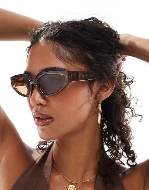 A.Kjaerbede Ella cateye sunglasses in tortoiseshell