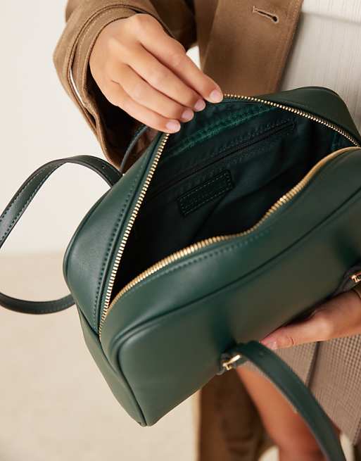 Accessorize East West Bowler Bag In Green
