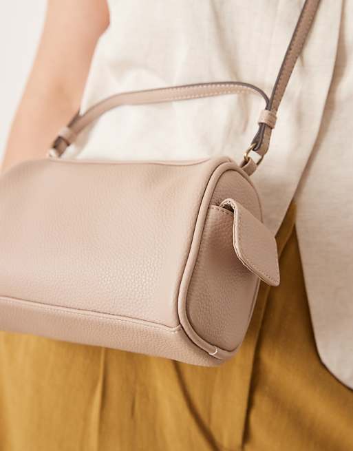 Accessorize Utility Crossbody Bag In Stone