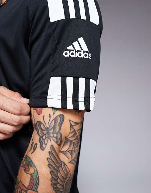 Adidas Football Squadra 21 T-shirt In Black