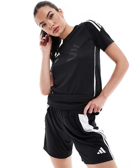 adidas Football Tiro 24 shorts in black adidas Football Tiro 24 shorts in black