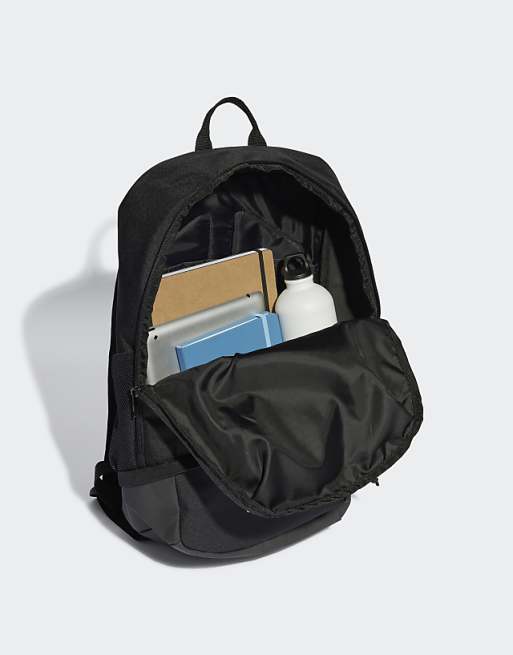 Adidas Football Tiro Backpack In Black And White