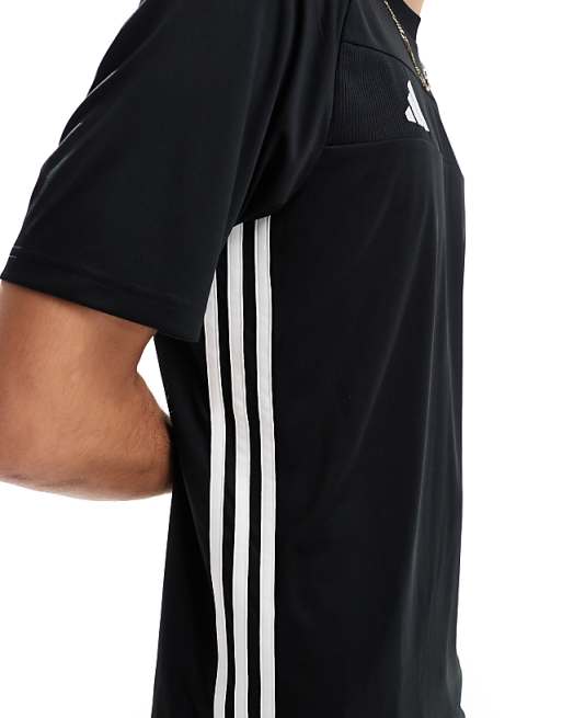 Adidas Football Tiro Jersey T-shirt In Black