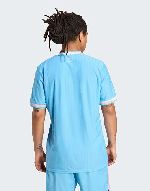 Adidas Performance Inter Miami Cf 25/26 Third Authentic Jersey In Semi Blue Burst
