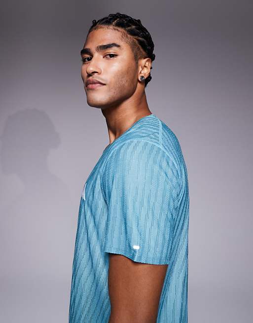 Adidas Running Adi365 T-shirt In Teal Print