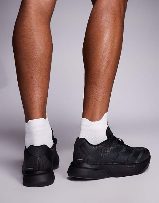 Adidas Running Adizero Boston 13 In Triple Black