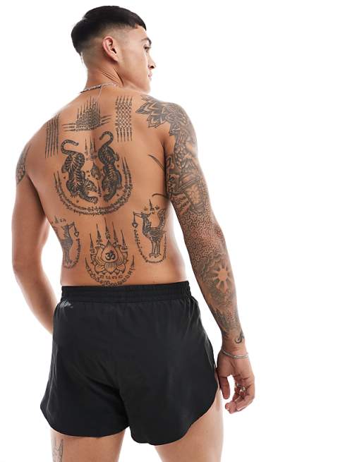 Adidas Running Adizero Essentials Shorts In Black