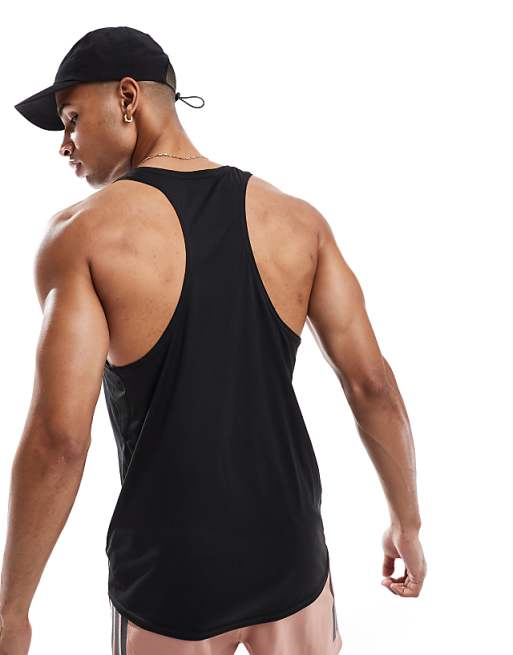 Adidas Running Adizero Essentials Vest In Black