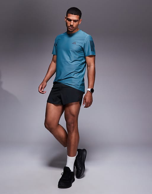Adidas Running Adizero Shorts In Black