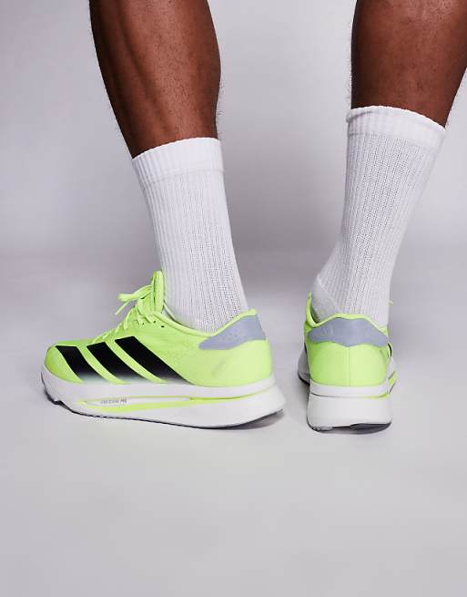 Adidas Running Adizero SL2 Trainers In Yellow And Black