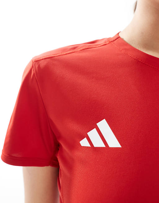 Adidas Running Adizero T-shirt In Red