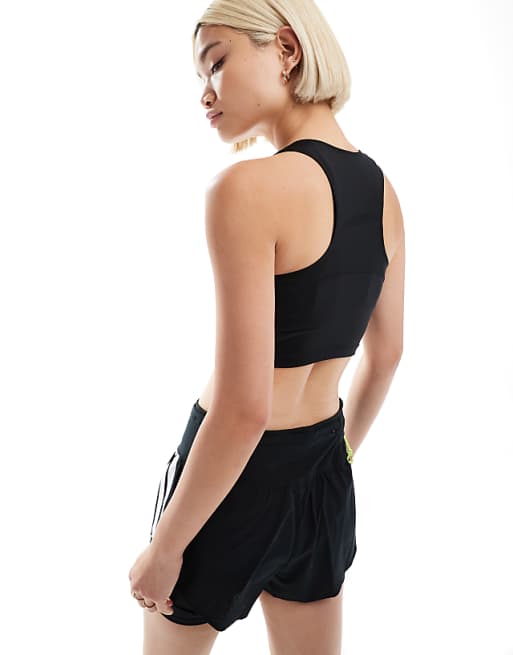 Adidas Running Adizero Tank In Black