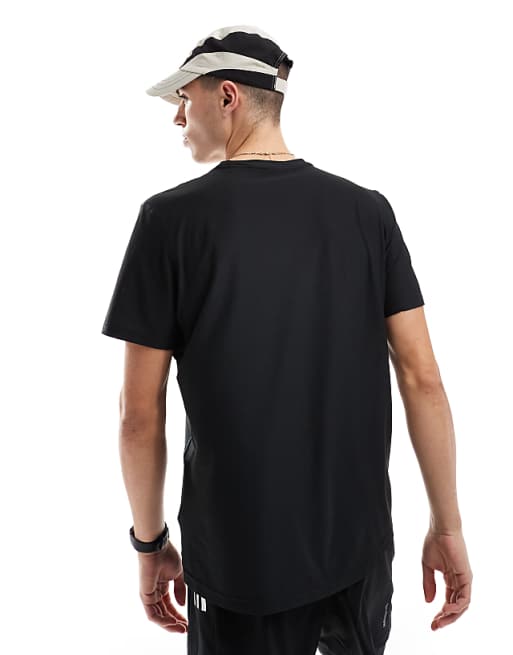 Adidas Running Own The Run T-shirt In Black