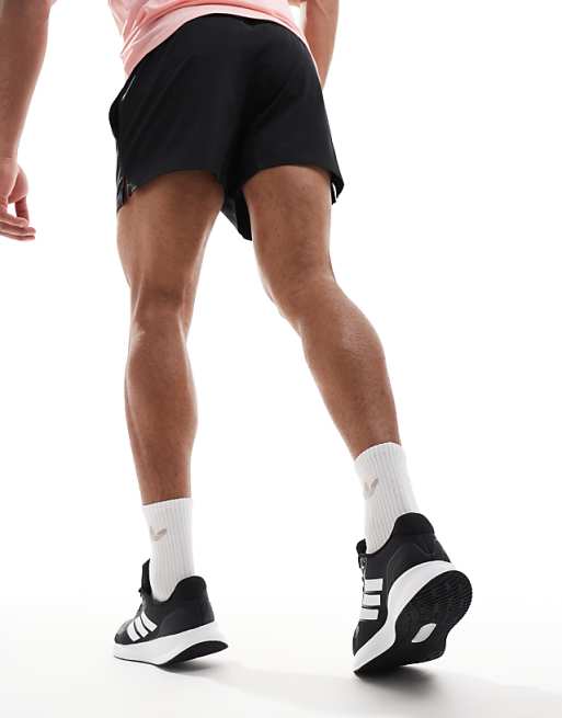 Adidas Running RunFalcon Trainers In Black And White